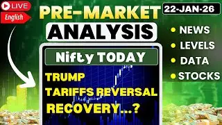 🔴Nifty Prediction and Bank Nifty Analysis | 22 JAN 26 | nifty today analysis