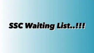 SSC Waiting List