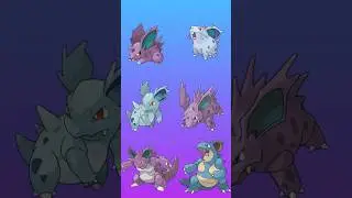 Worst To Best Of The Nidoran Lines #pokemon #shorts #viral