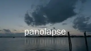Panolapse - add panning motion to time-lapses