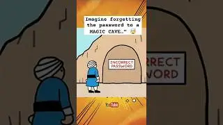 The Cave&rsquo;s Password Just Changed&hellip; 😂#shorts  #FunnyComics #TechHumor #PasswordProblems