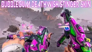 Bubblegum Deathwish Stinger Skin Showcase leak I Valorant