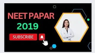 Neet 2019 Question paper#neet#aiims#neet2019questionpapar