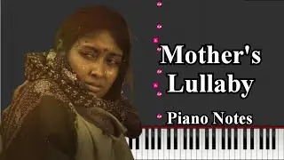 KGF Chapter 1 - Mother's Lullaby Theme // Piano notes // Gravity Keys