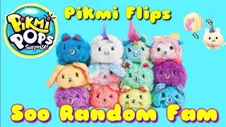 Pikmi Pops Pikmi Flips Surprise Cotton Candy Blind Box Toy Unboxing | SooRandomFam