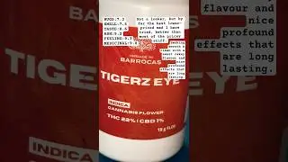 Tigerz Eye - Herdade Das Barrocas - UK Medical Cannabis Review #ukmedical