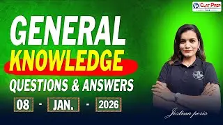 General Knowledge Questions & Answers | (08 january, 2026) | CLAT 2026 | Clat Prep