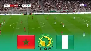 MOROCCO vs NIGERIA Live | Africa Cup of Nations 2026 | 14 January 2026 |Simulation PES 2021 Gameplay