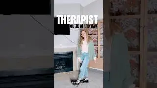 What I wear to work as a Mental Health Therapist & Outfit of the Day #ootd #fashion #therapist