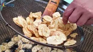 Deep Fryer, Deep Frying Banana Chips