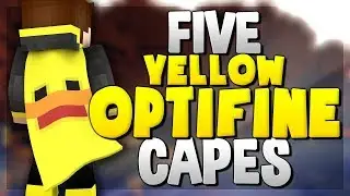 5 YELLOW OPTIFINE CAPE DESIGNS! (Top Minecraft Capes)