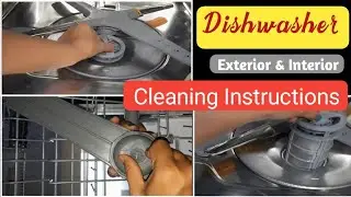 How I clean my Dishwasher properly | All information about LG Dishwasher Cleaning