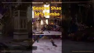 Mortal Kombat 1 General Shao 50% Combo #gaming #mortalkombat1 #GeneralShao #MortalKombat1Combos