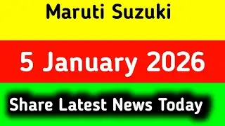 maruti suzuki share latest news today || maruti suzuki share latest news