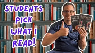 Can I Read the Books My Students Picked in One Weekend? - Middle Grade Reading Vlog