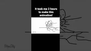 I made a cool stickman fighting animation! #animation#flipaclip#stickman