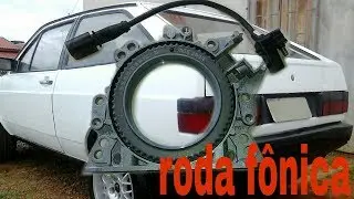 Roda f&ocirc;nica em Gol quadrado