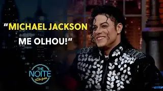 Rodrigo Teaser relembra troca olhares com Michael Jackson durante show | The Noite (11/06/24)