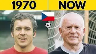 🇨🇿 Czechoslovakia ⚽ World Cup 1970 Squad - Then and Now | Football Legends