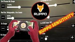 RUPPO SENSITIVITY PUBG MOBILE 2021 | 3X 4X 6X SCOPE SENSITIVITY PUBG MOBILE RUPPO | RUPPO PUBG