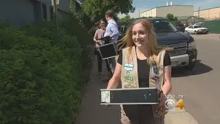 Girl Scout Helps Restore Old Computers To Help Students