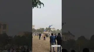kite flying event 😃 Happy Makar sankranti 😍😍 #iit_roorkee #shorts #king ❣️