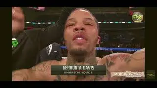 Gervonta Davis vs Mario Barrios : KO Slow Motion