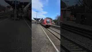 RB3️⃣0️⃣➡️Basel Bad Bf in Rheinfelden(Baden)🇩🇪#deutschebahn #dbregio #zug #train #travel #shorts #yt