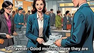 3 Shadowing English - Airport Check-in Counter Conversation