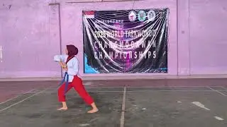 Aurellia Calista Quinn Ariyadi_Taeguk 5_Under 14_2025 Taekwondo Changmookwan Singapore