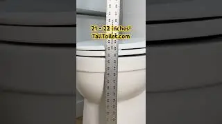 Toilets that are tall! by ConvenientHeight.com