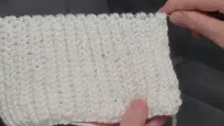 English rib stitch pattern.##knitting#handmade