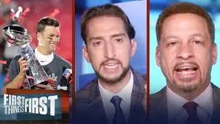 Nick Wright and Chris Broussard unveil their Super Bowl LVI picks | NFL | FIRST THINGS FIRST
