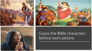 Bible Picture Quiz Women. Bible trivia. Bible Quiz.