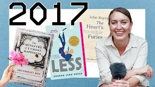 The BEST BOOKS from 2017 | A retrospective on the LITERARY world, hot takes, and new favorite book!