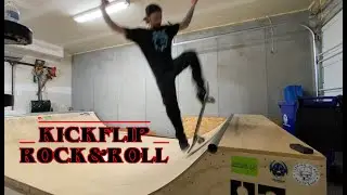 Kickflip Rock & Roll + Fun Mini Ramp Sesh