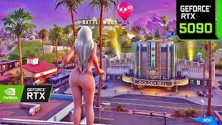 Fortnite Kim Kardashian Skin Gameplay | RTX 5090 4K MAX Graphics + Ray Tracing ON #fortnite