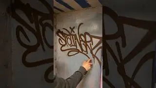 Clean Graffiti Tagg by @nokees_letters. #graffiti #graffitiart #shorts