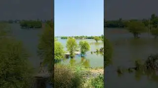 Flood in Pakistan 🥲| Beautiful villages and cities of Pakistan destroyed by flood