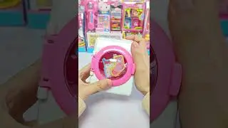 Satisfying with Unboxing Cute Mini Hello Kitty Laundry Set Toy ASMR