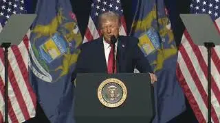 January 13, 2026 - Trump's Press Gaggle and Detroit Speech