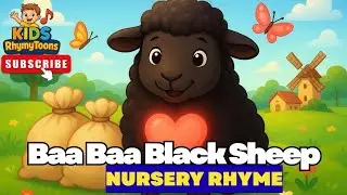 Baa Baa Black Sheep 🐑 | Long Cute Nursery Rhyme for Kids | Animated Kids Song | Three Bags Full
