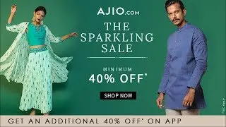 The Sparkling Sale on AJIO.com
