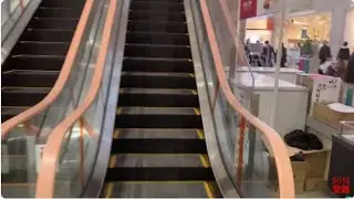 【東芝】7X エスカレーター　モレラ岐阜 7X escalator Molera Gifu shopping mall Gifu Japan