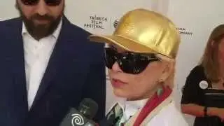 Roseanne Barr and Director Eric Weinrib Before the World Premiere of 