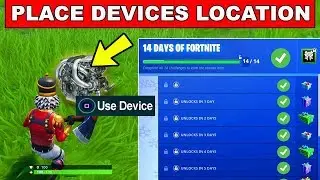 Place Devices On A Creative Island, 14 Days Of Fortnite (Fortnite Battle Royal Season 7)