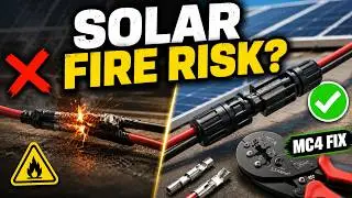 EASY Way to Install MC4 Connectors for SOLAR PANELS