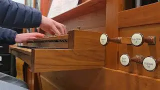 Bach prelude in g minor on organ