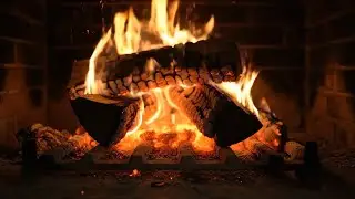 Extended Fireplace Session 🔥 6-Hours of Pure Crackling Fire for Deep Work & Sleep