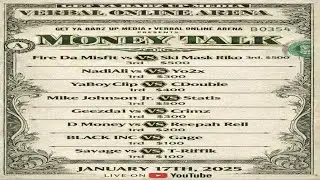 GYBU Media & Verbal Online Arena Present: MONEY TALKS | LIVE Battle Rap Event